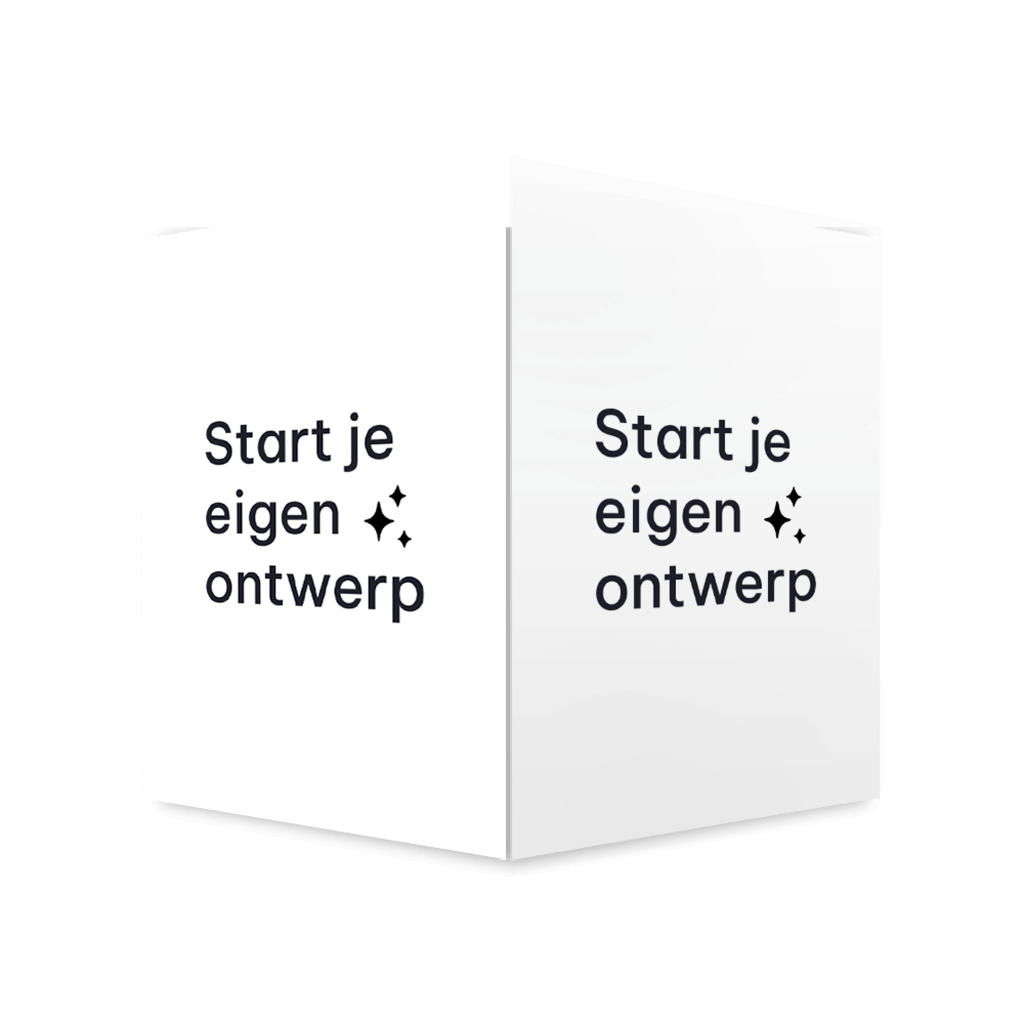 Geboortebord zelf maken | staand