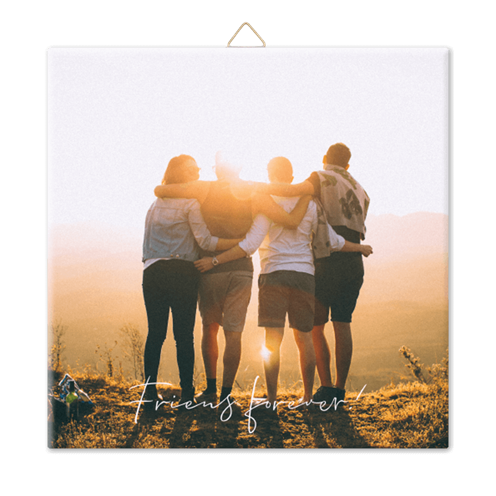 Keramikfliese "Friends forever"