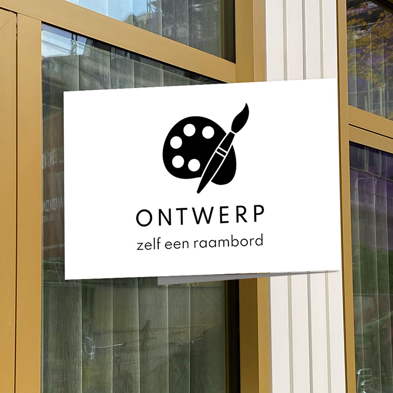 Ontwerp je eigen dubbele raambord 60x40 cm