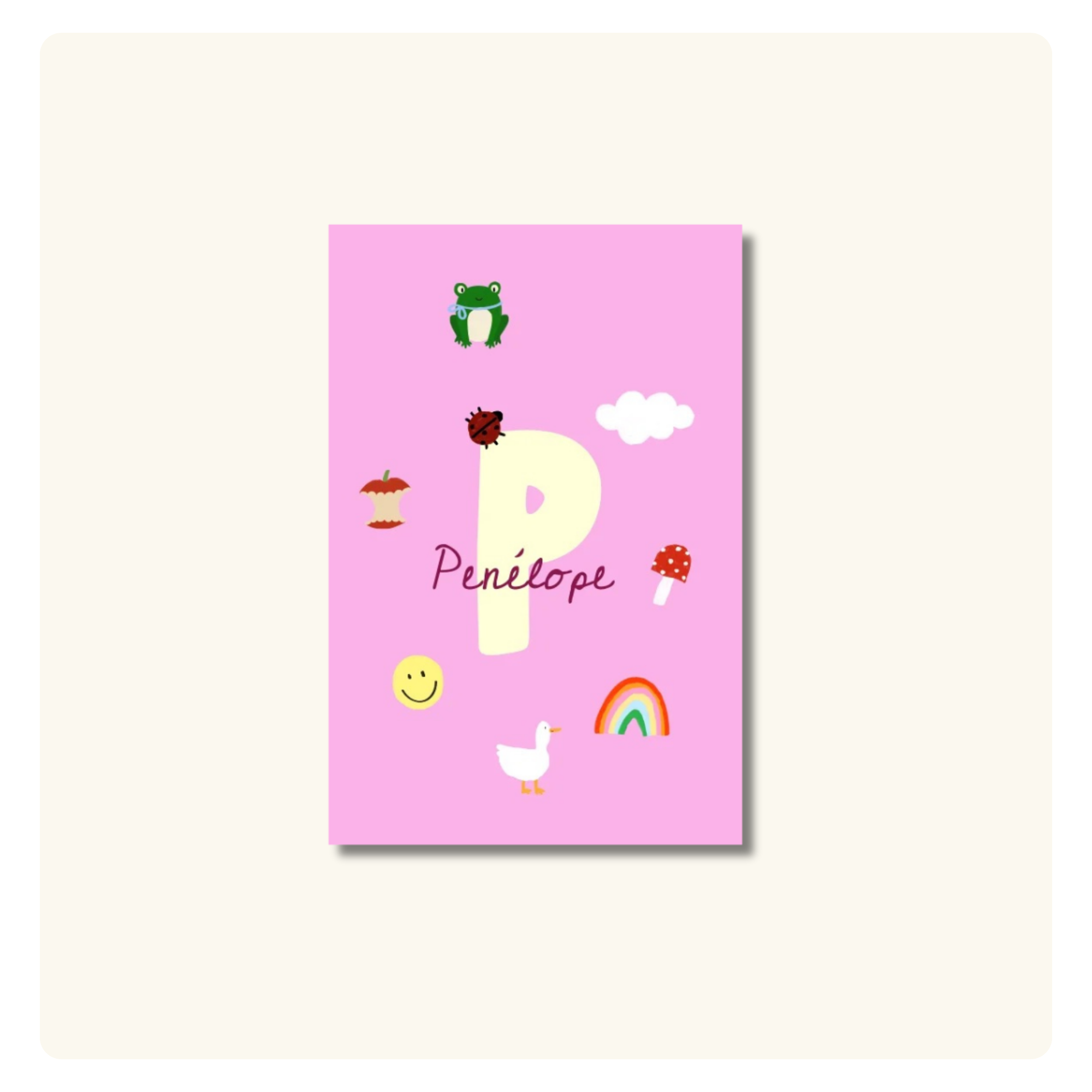 Geboortekaart | Roze Fun