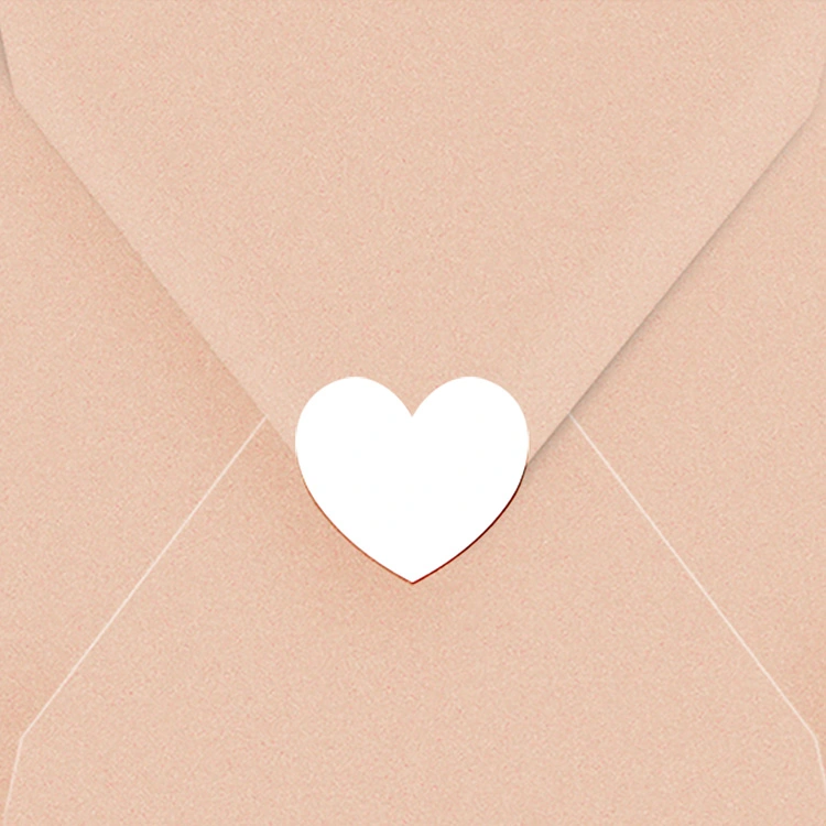 Hartjes sluitzegel zelf maken | 30 stuks