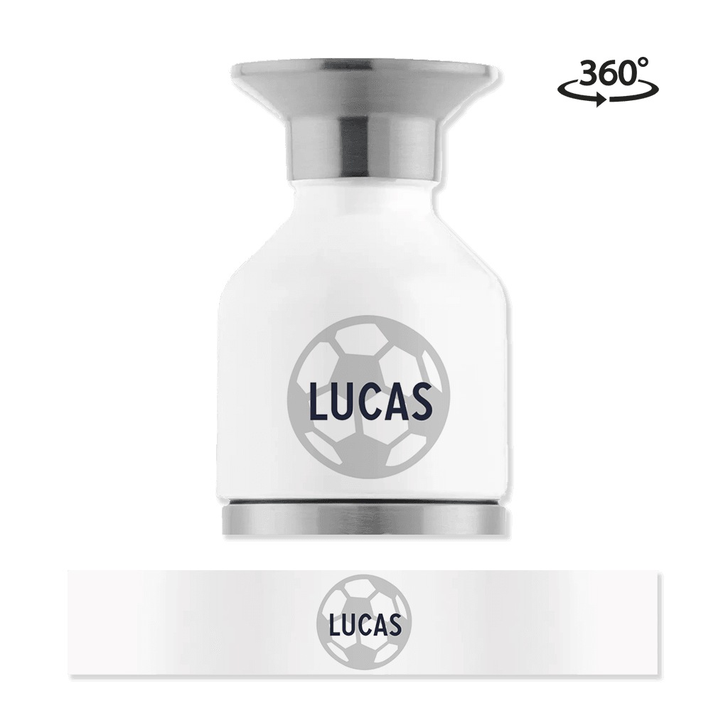Dopper steel MINI met naam en voetbal