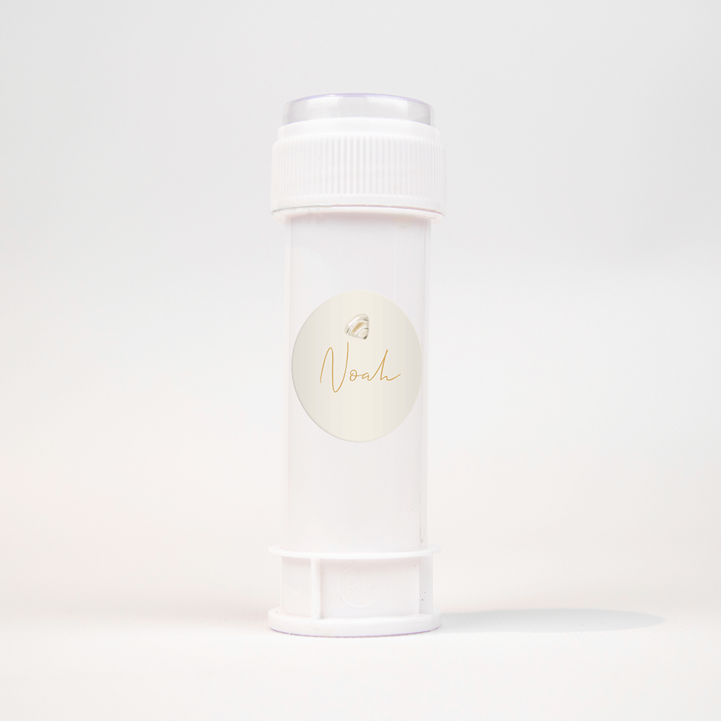 Sticker geboorte met schelp - vel van 25 stickers