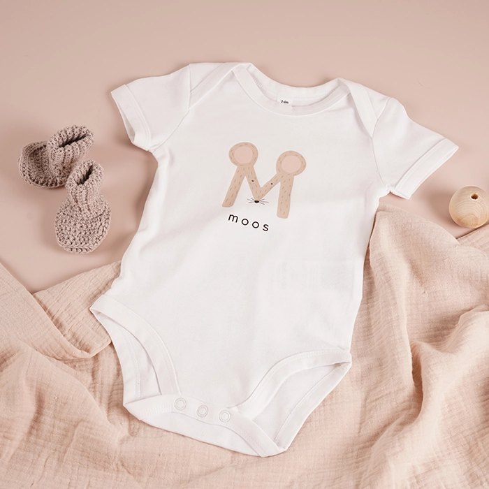 Romper met dieren initiaal