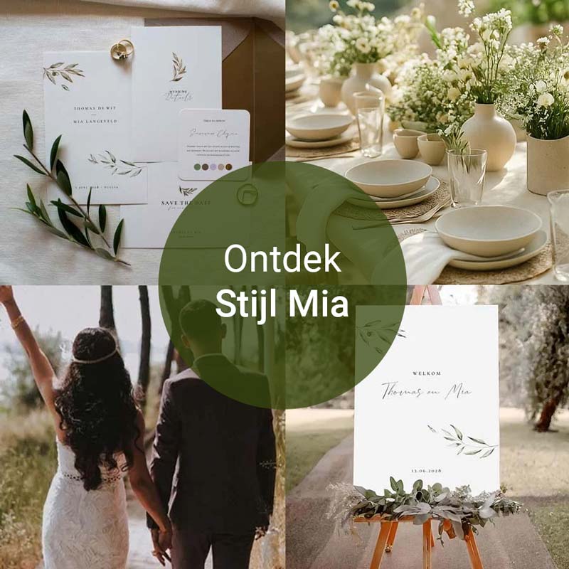 Trouwstijl Mia