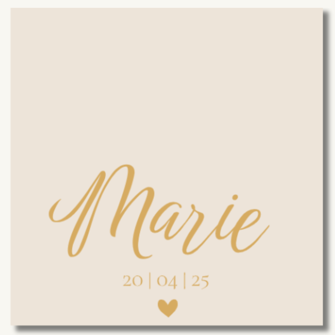 Meisjes kraambezoekboek lineart