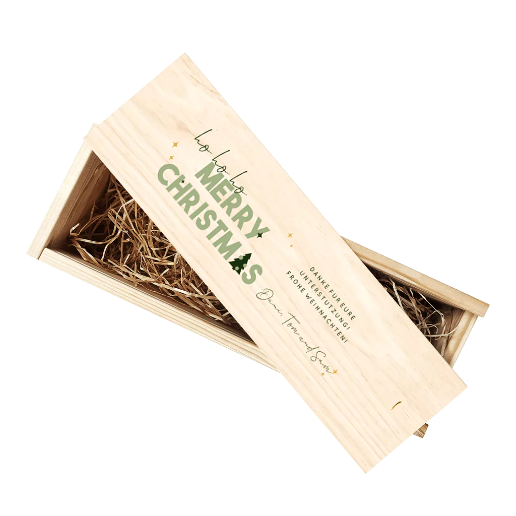 Weinbox Merry Christmas in Grünton