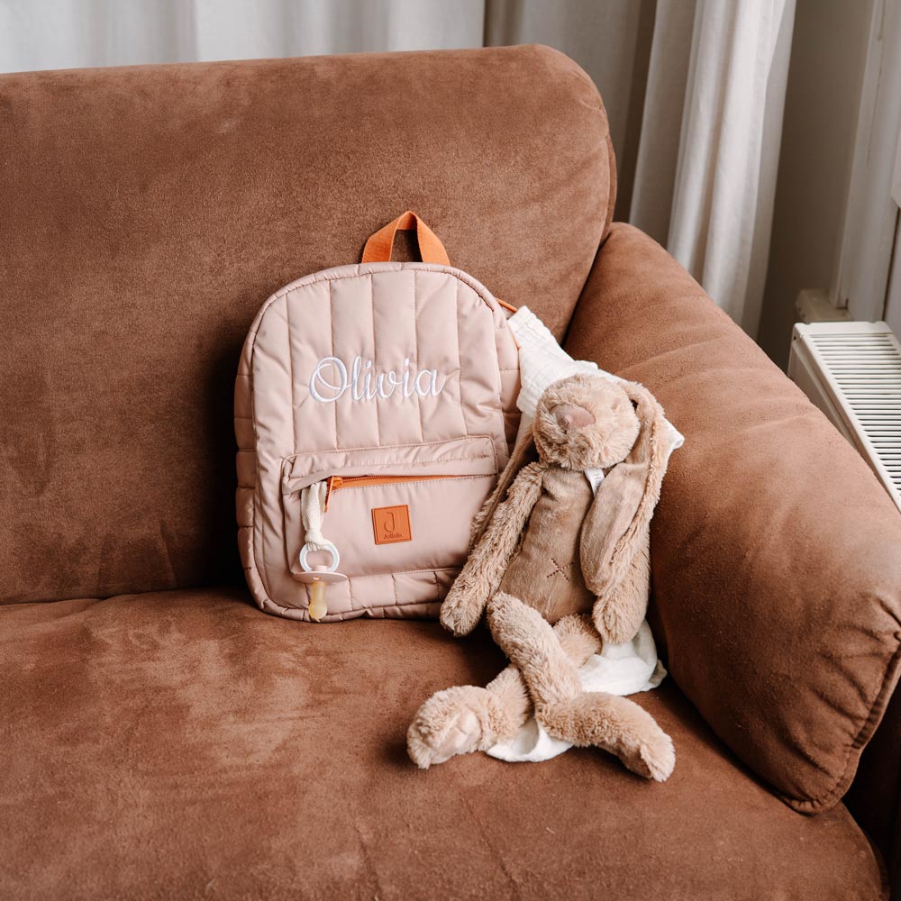 Rugzakje met naam geborduurd | Rugzak Jollein