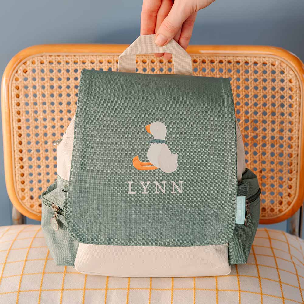 Rugzak Adventure met naam en eendje