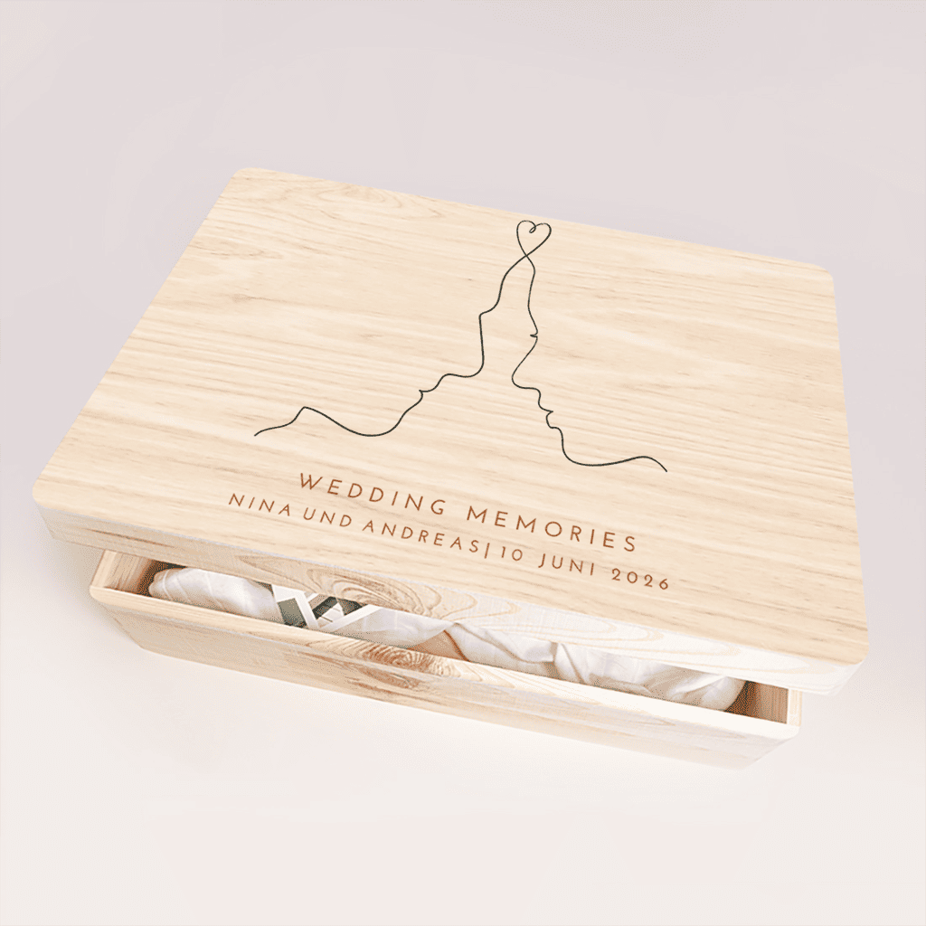 Erinnerungsbox mit Oneliner "Liebe"