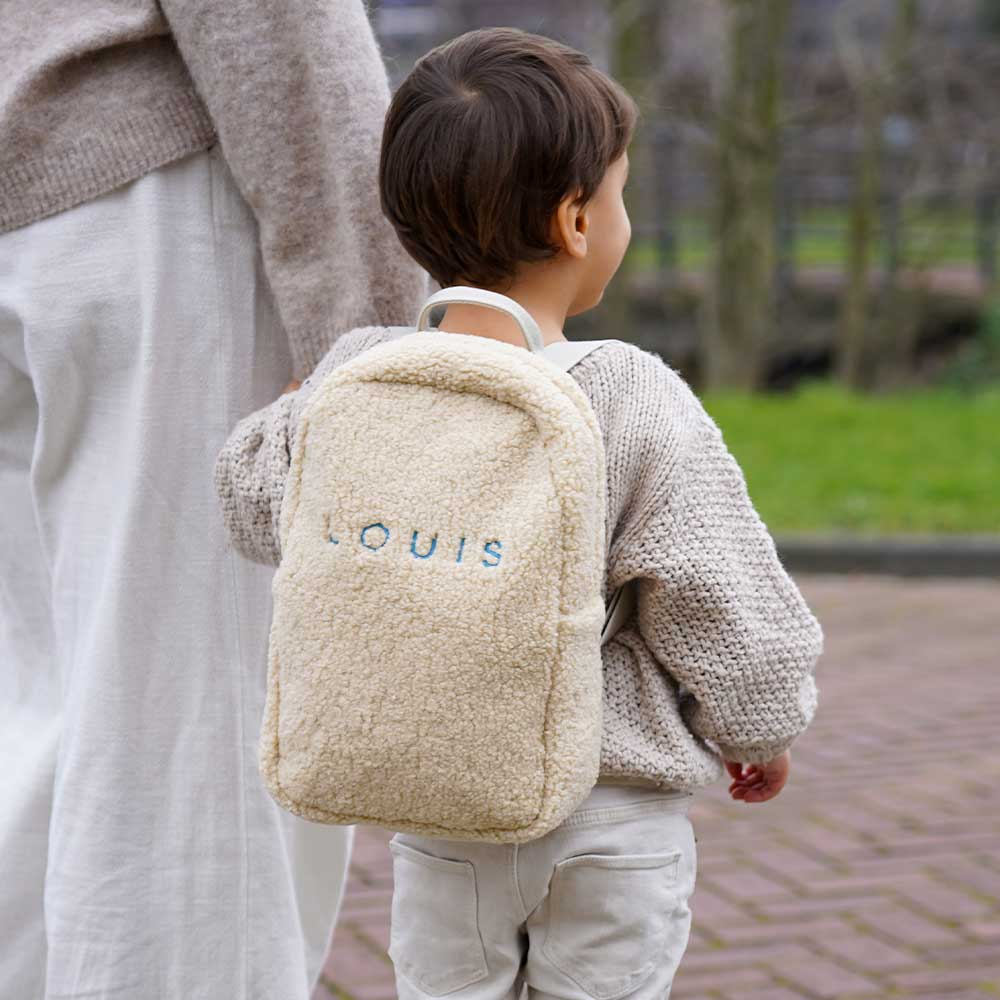 Teddy rugzak met naam