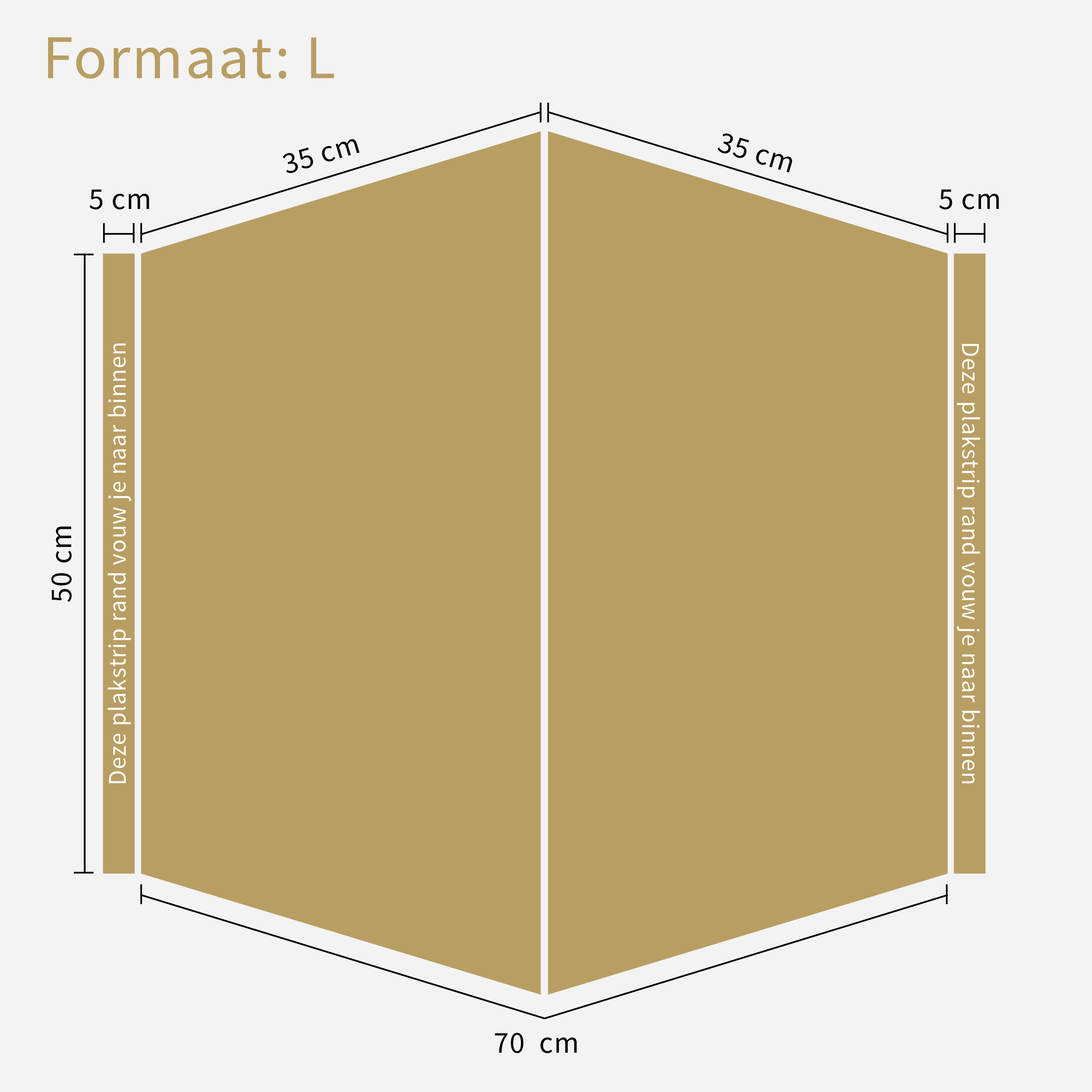 Raambord donkerblauw hartjes sterretjes
