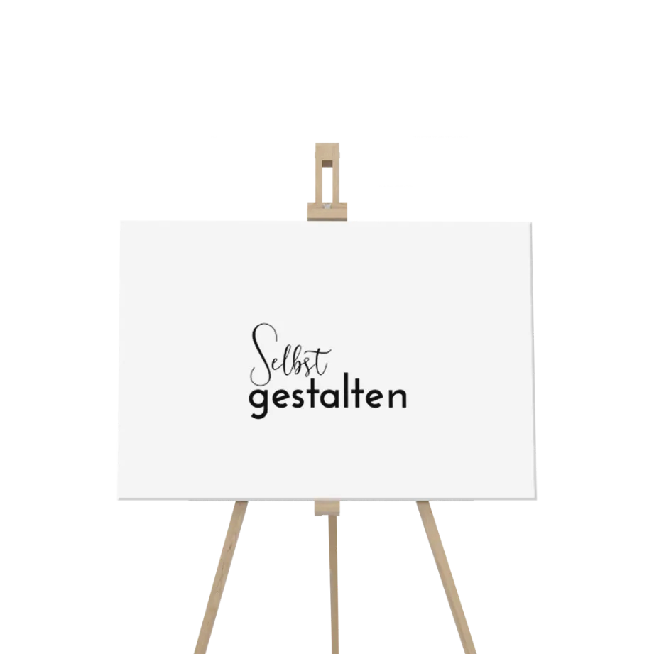 Willkommensschild Selbst Gestalten 60x40cm