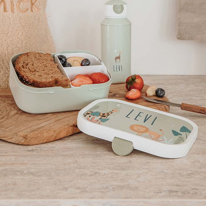 Mepal Brotdose personalisiert mit Dschungel-Design