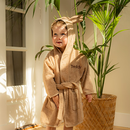 Jollein badjas met naam