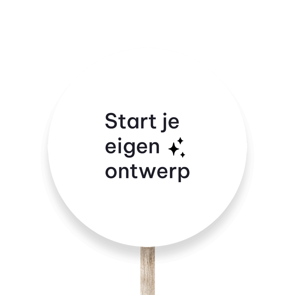 Tuinbord geboorte zelf maken