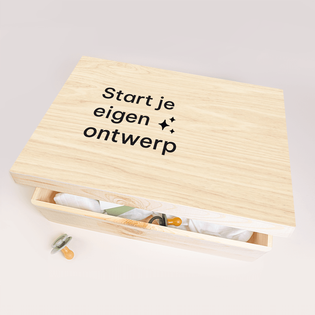 Memorybox baby zelf maken