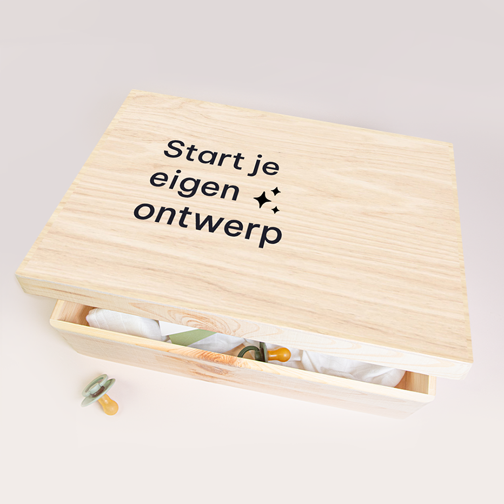 Memorybox baby zelf maken