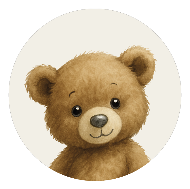 Dummy sticker berenkop