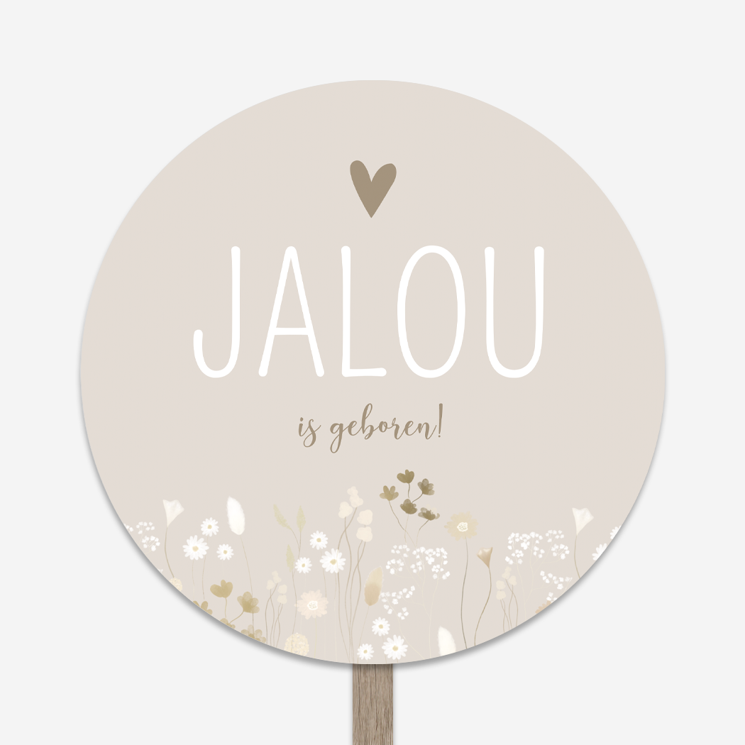 Tuinbord Bloemen Rond Jalou