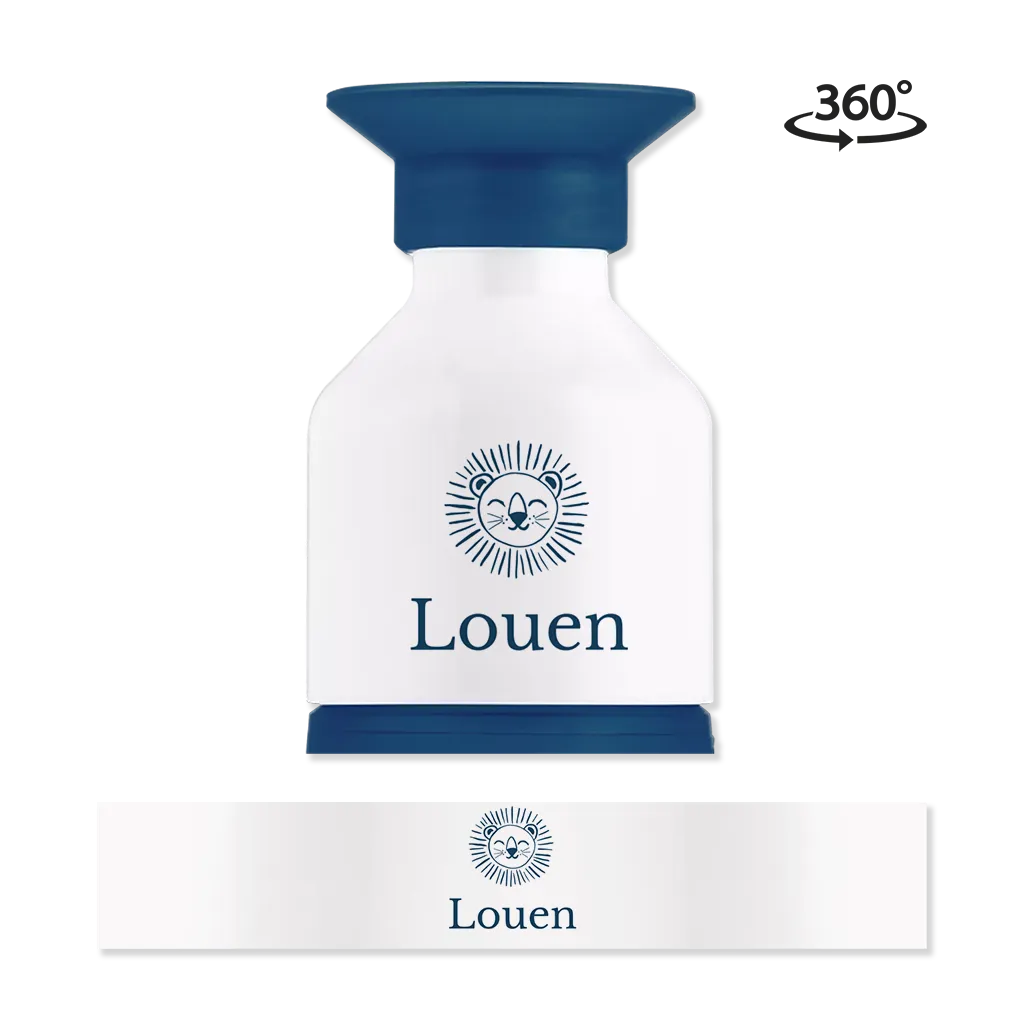 Dopper drinkfles met naam en leeuwtje