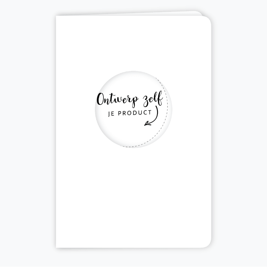 Geboortekaartje met doorkijkje zelf maken