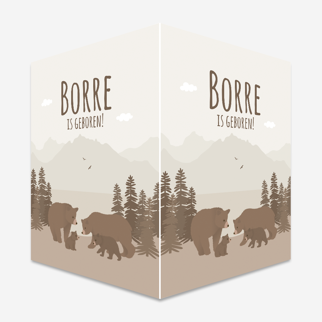 Raambord Dieren Beren Bergen