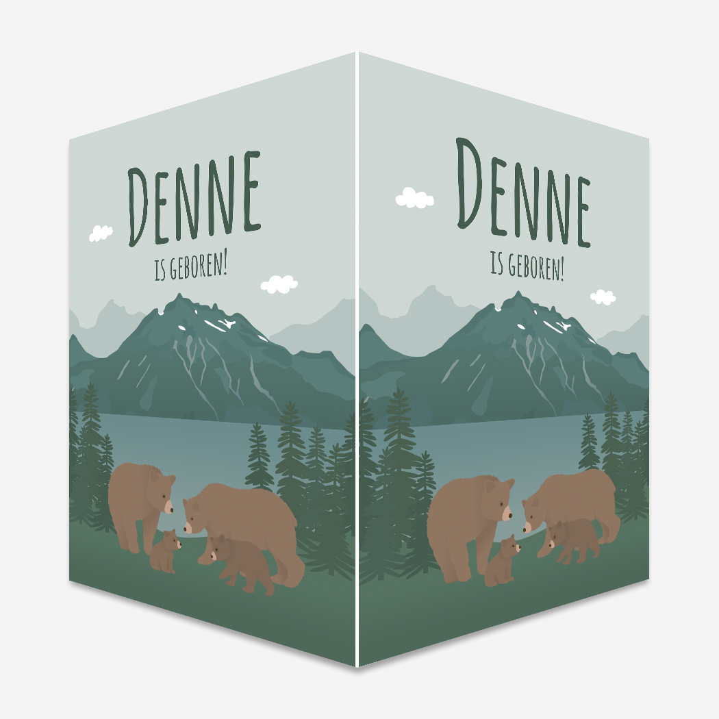 Raambord Beren Bergen Dieren