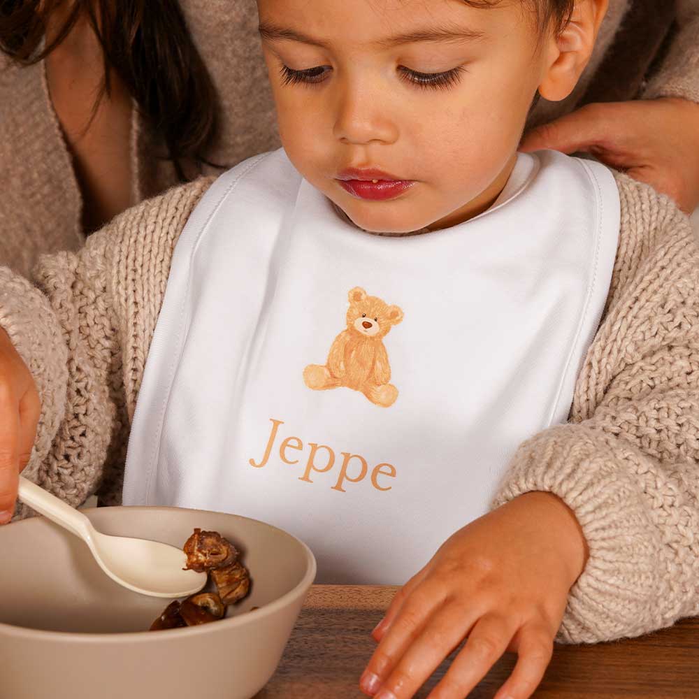 Slabbetje met teddybeertje