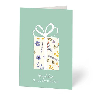 Floral Päckchen 24435