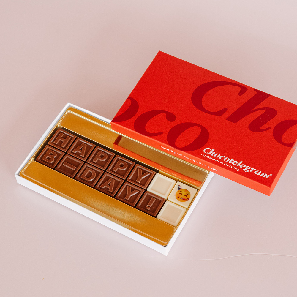 Chocolade 'Happy Birthday'