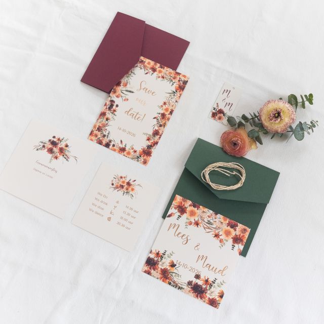 trouw huisstijl autumn chic