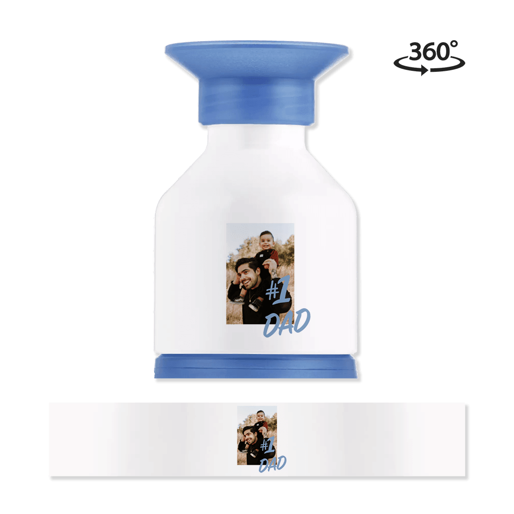 Dopper vaderdag met foto en #1 Dad