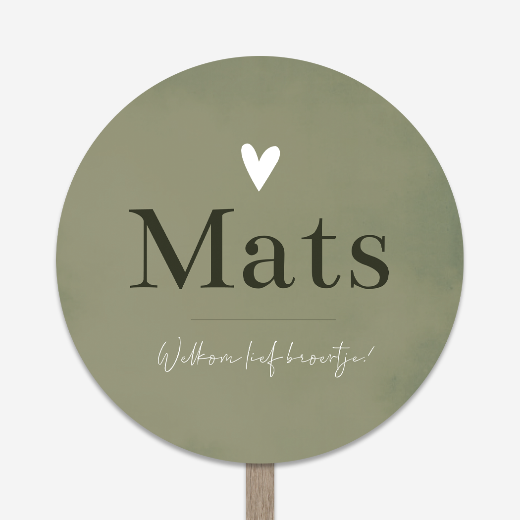 Tuinbord Rond Donkergroen Stoer Hip