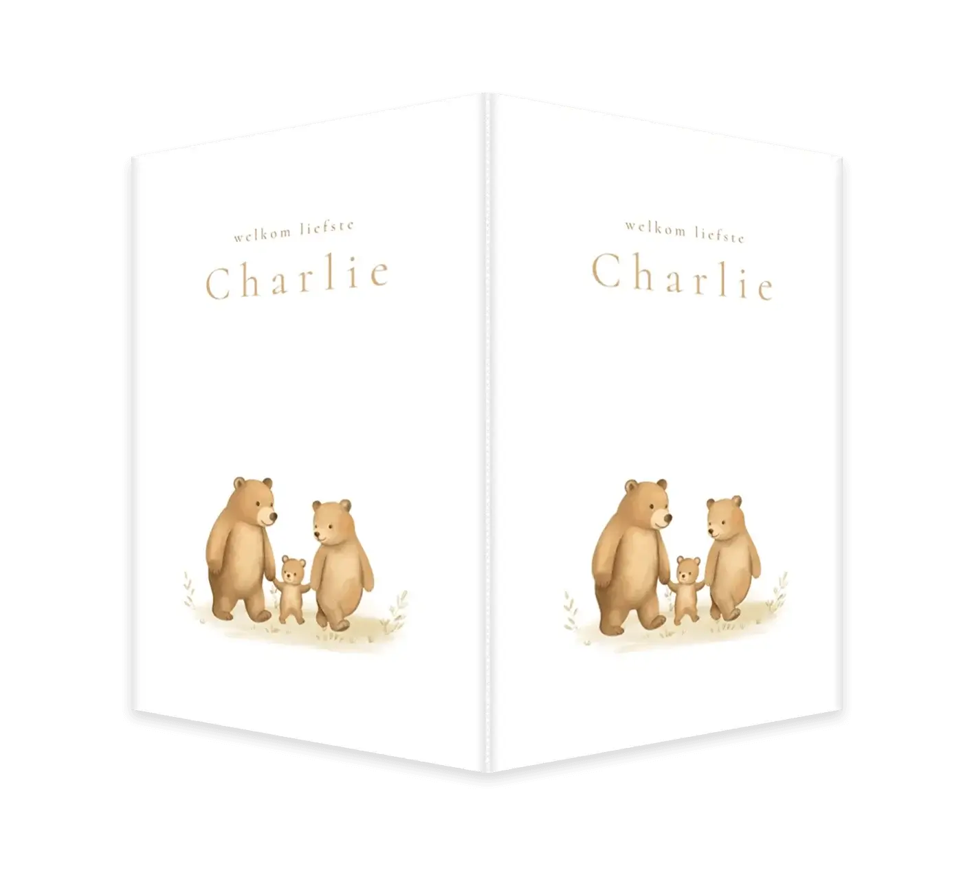 Raambord staand met berengezin