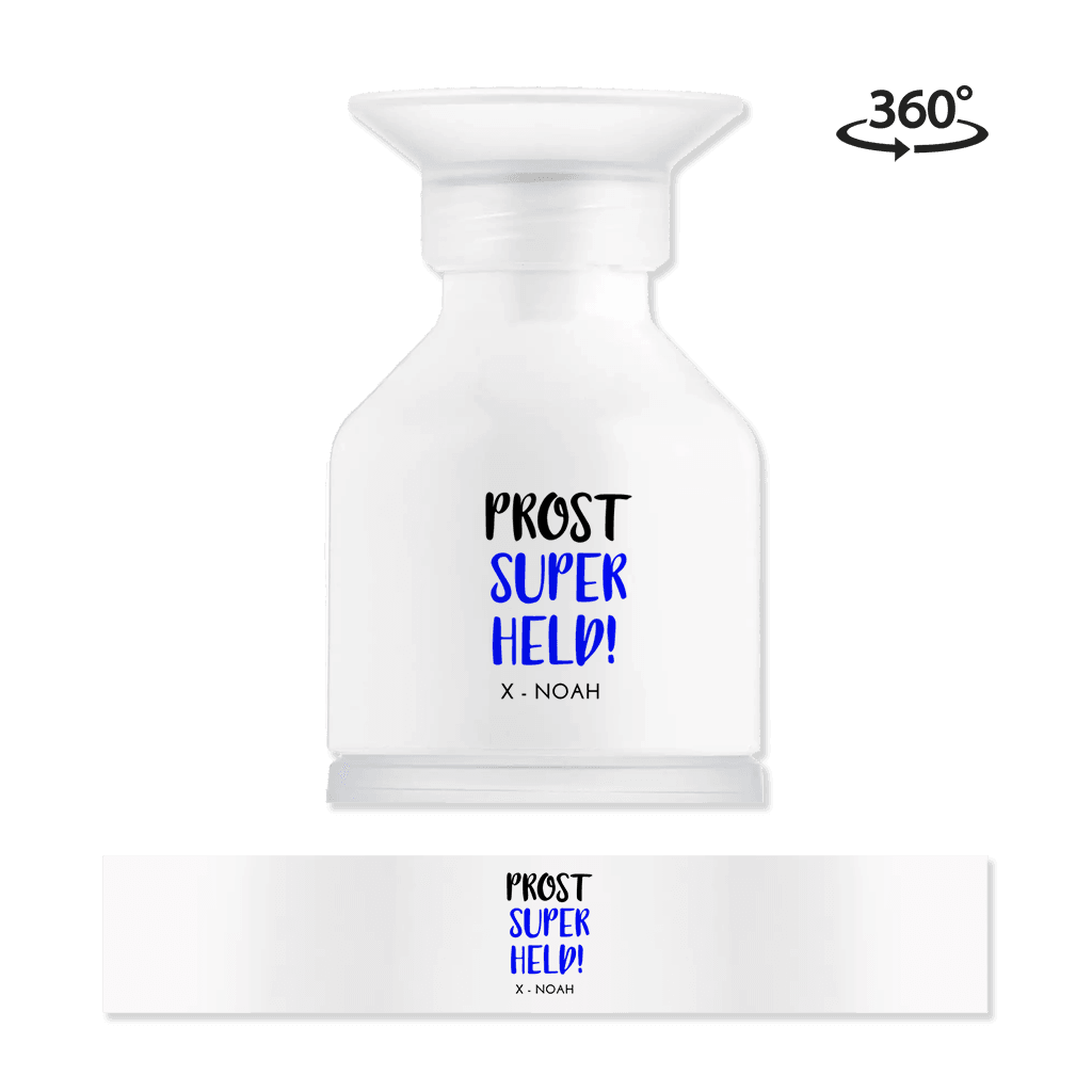 Personalisierte Dopper Trinkflasche zum Vatertag "Superheld" 