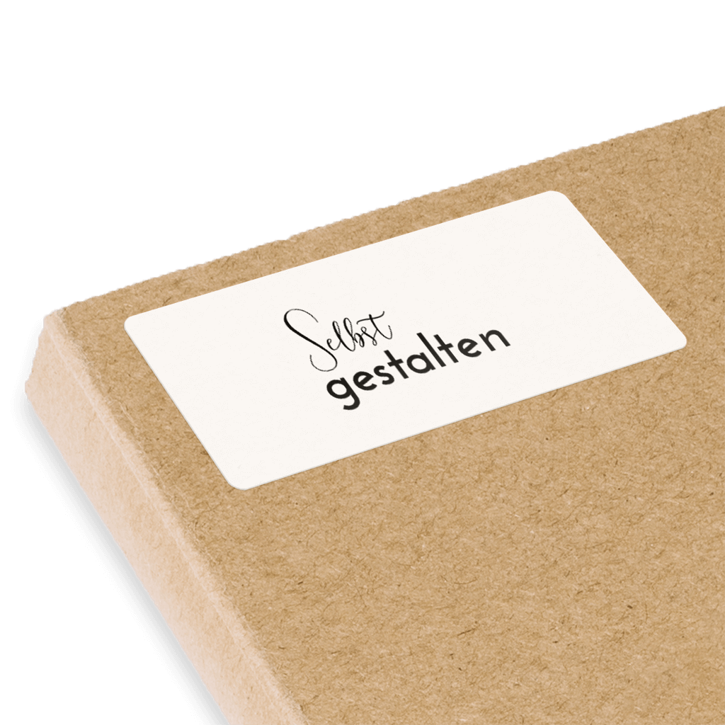 Namensaufkleber selbst gestalten 70 x 30 mm