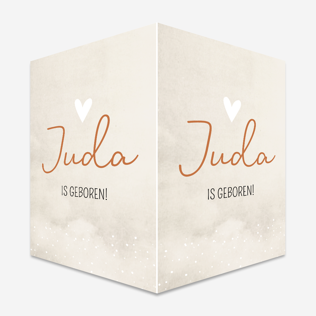 Geboortebord jongen neutraal