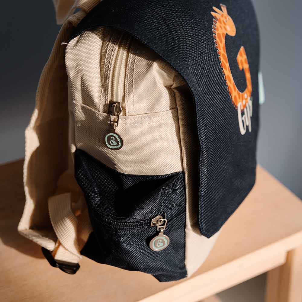 Rugzak Adventure met naam en schattige teddybeer