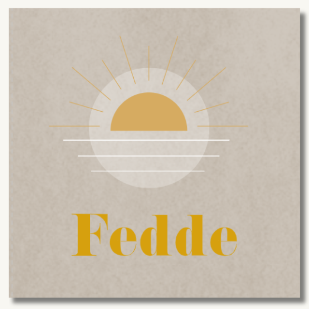 Stoer jongens kraambezoekboek met zon