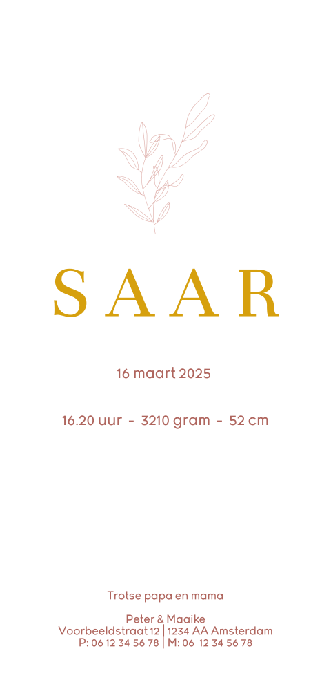 Kaart binnenkant