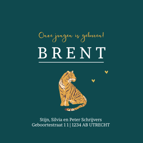 Kaart binnenkant