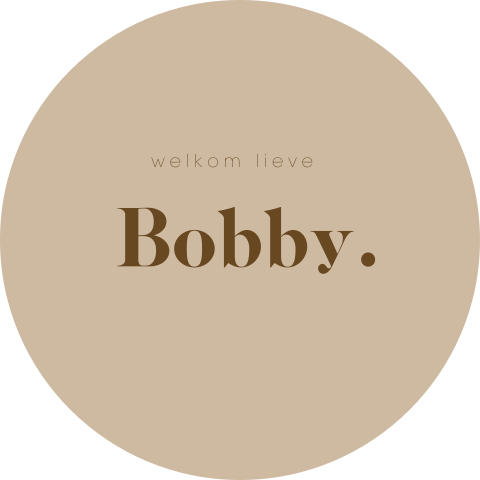 Rond tuinbord in mokka kleur