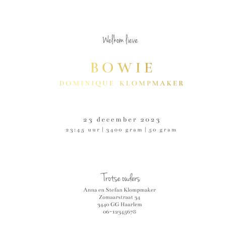 Kaart binnenkant