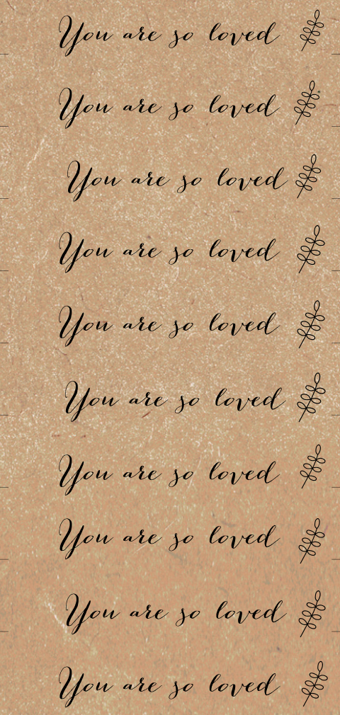 DIY-label kraftlook You Are So Loved