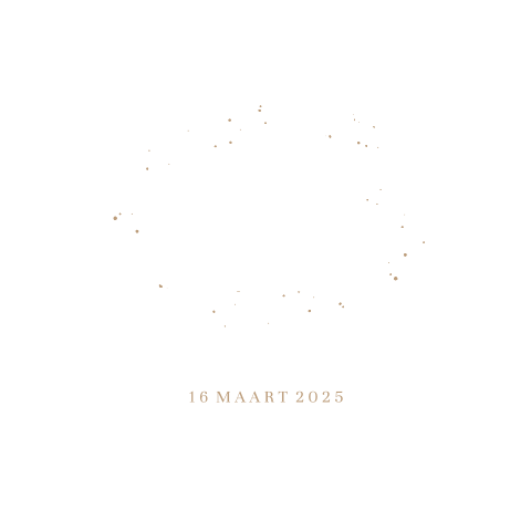 Lief geboortekaartje met uitsnede van wolk en watercolour