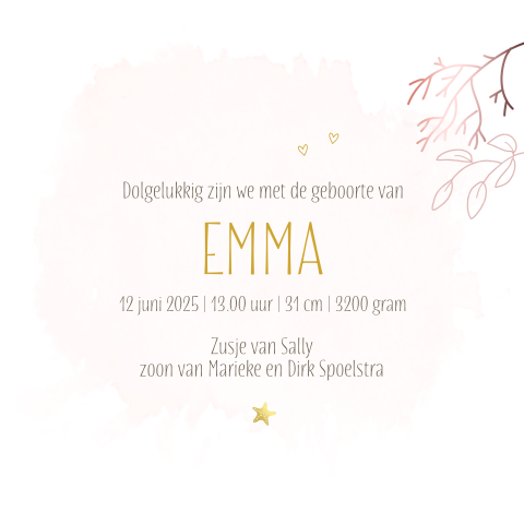 Kaart binnenkant