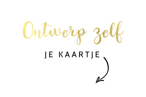 Goudfolie zelf maken liggend dubbel vouw links