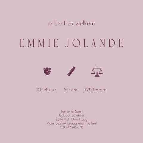 Kaart binnenkant