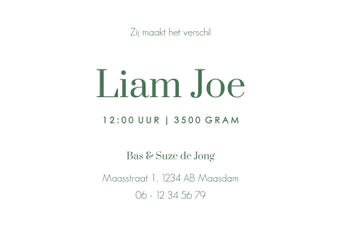 Kaart binnenkant